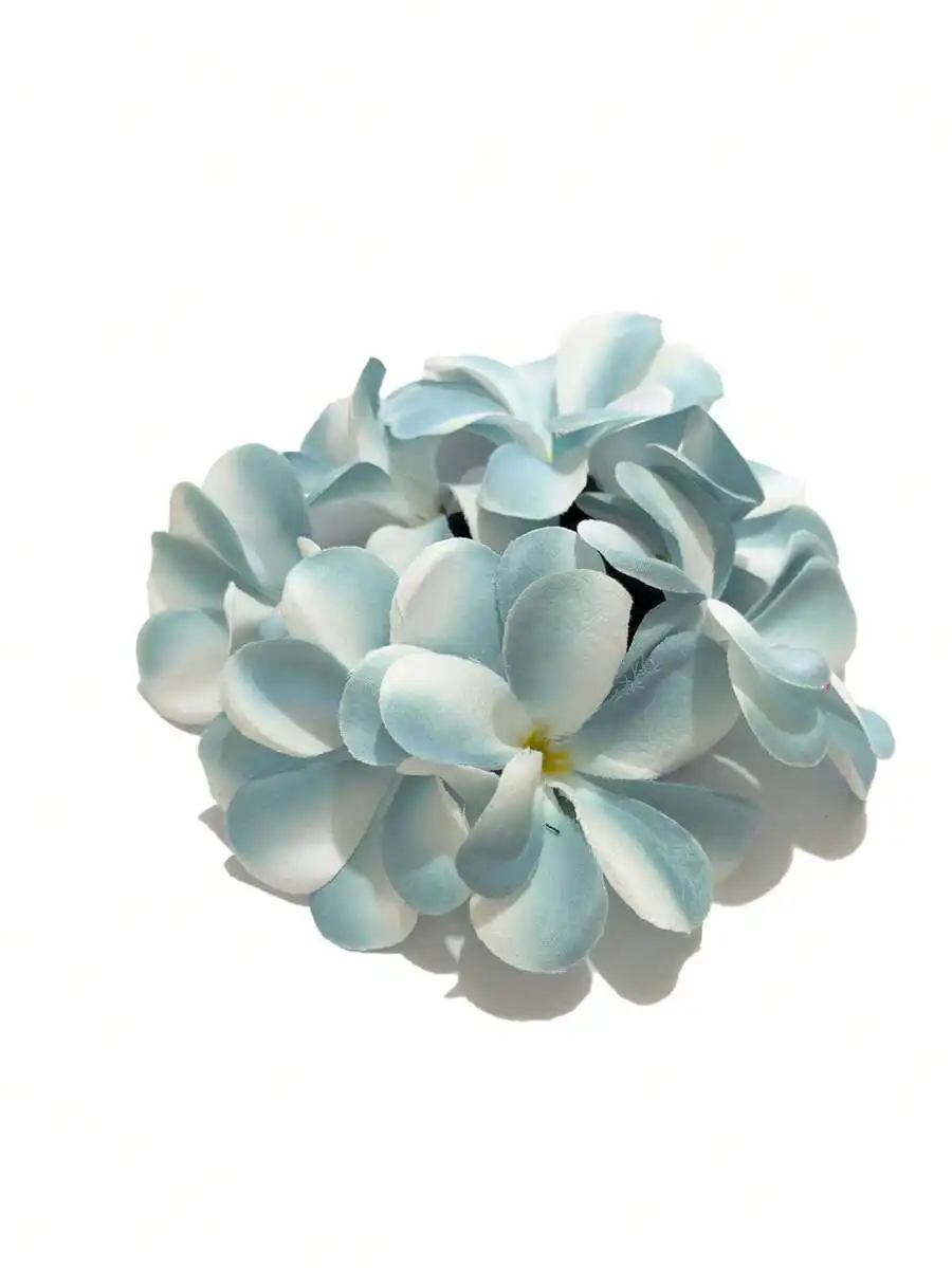 

Fabric Floral Hair Scrunchie With Chrysanthemum Design, High Elasticity Bun Holder For Women