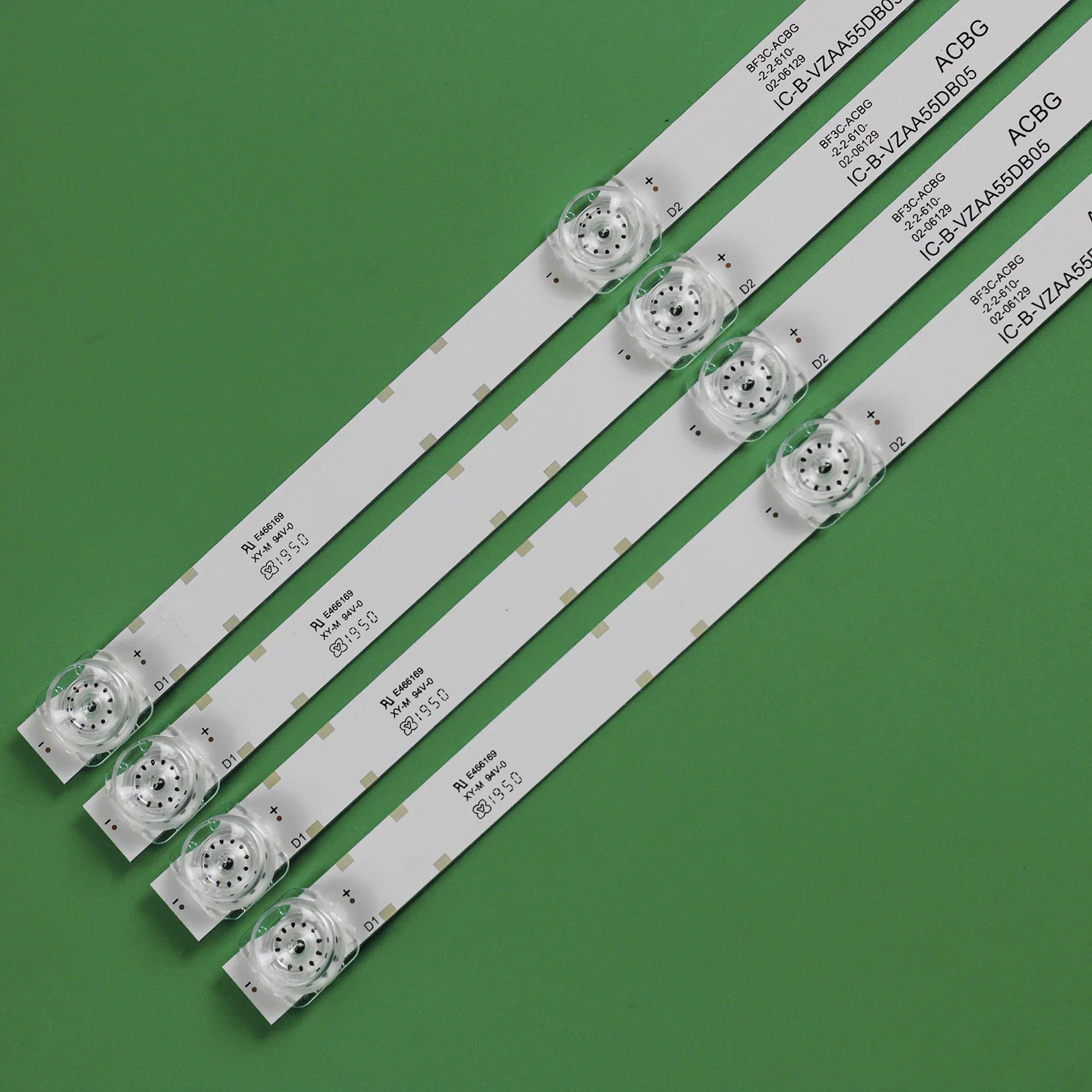 New LED strips for UN55NU7095G UN55NU7095G_4X9_2W_MCPCB 14MM_V0 E47 un55tu7090g UE55TU7002U HG55AJ630UJJXZ CRH-BP55303004097CT