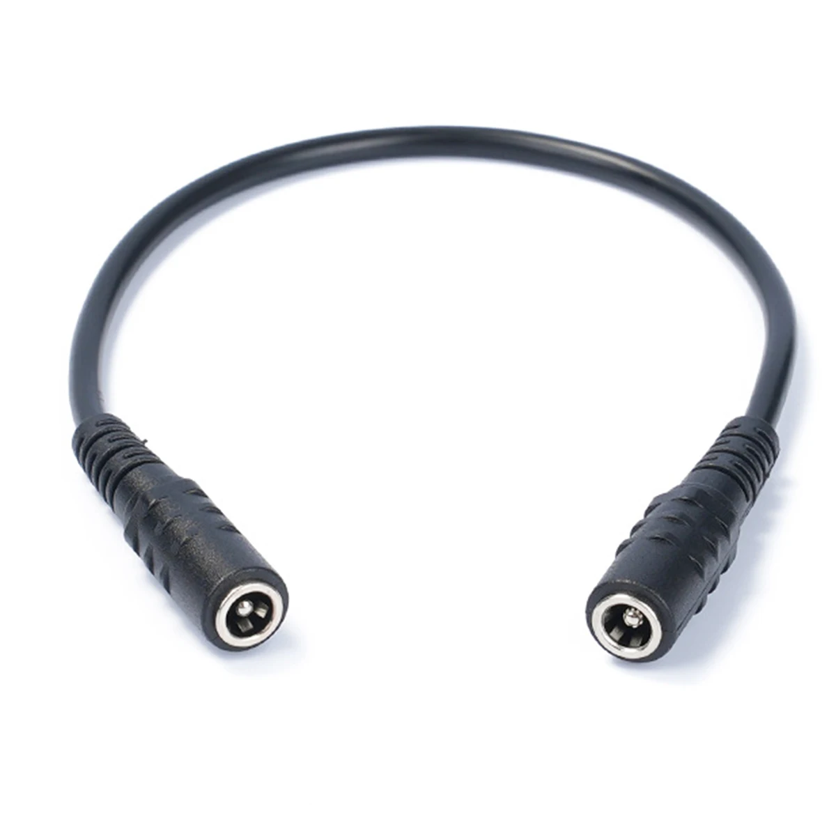 Câble d'alimentation cc 5.5mm x 2.1mm 2.5mm, adaptateur femelle à femelle pour ordinateur portable, caméra de Surveillance solaire CCTV, routeur, bande lumineuse LED