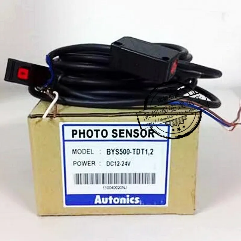 Authentic Otto AUTO Niks BY500 Photoelectric Switch Dual-Light Sensor BYS500-TDT1 Non-Adjustable Optical Sensor for Automation