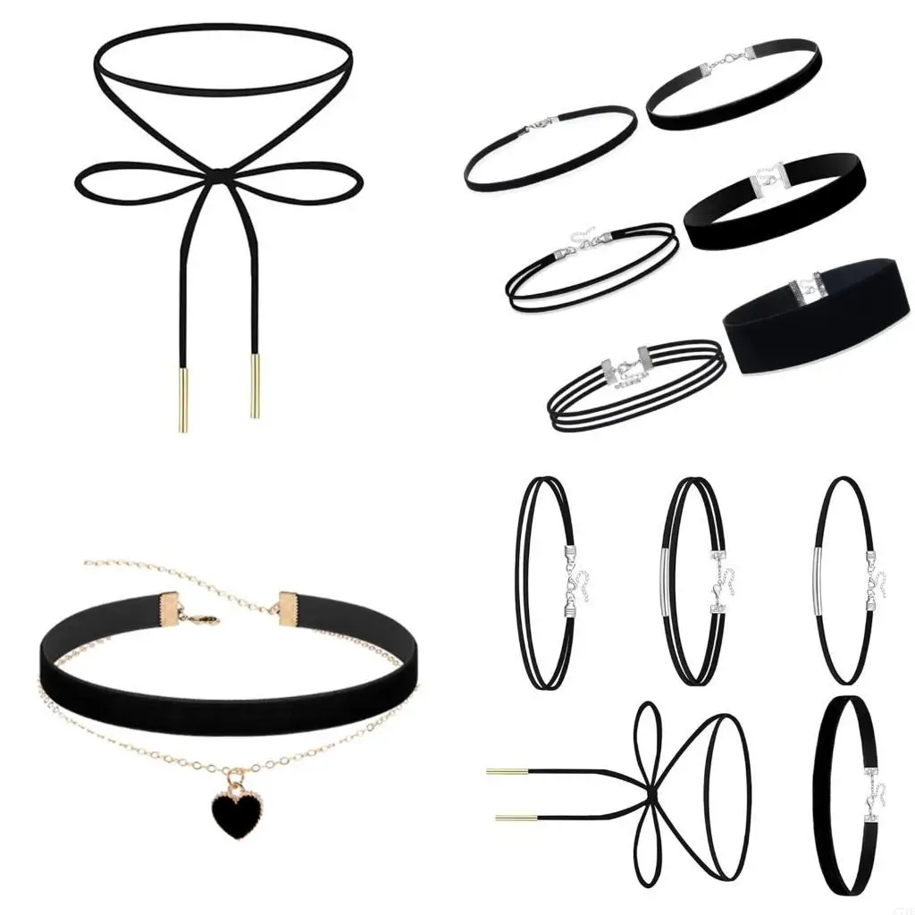  User Friendly Fabric Double Strand Necklace Allergy Resistant Design For Delicate Skin Types