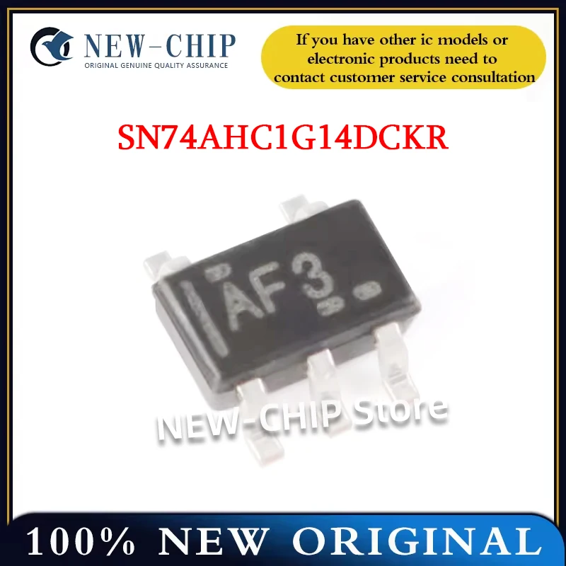 

20PCS-500PCS/LOT SN74AHC1G14DCKR Screen printing AF* AFL AF3 AFG SOT-353 Single Schmitt trigger inverter gate chip New original