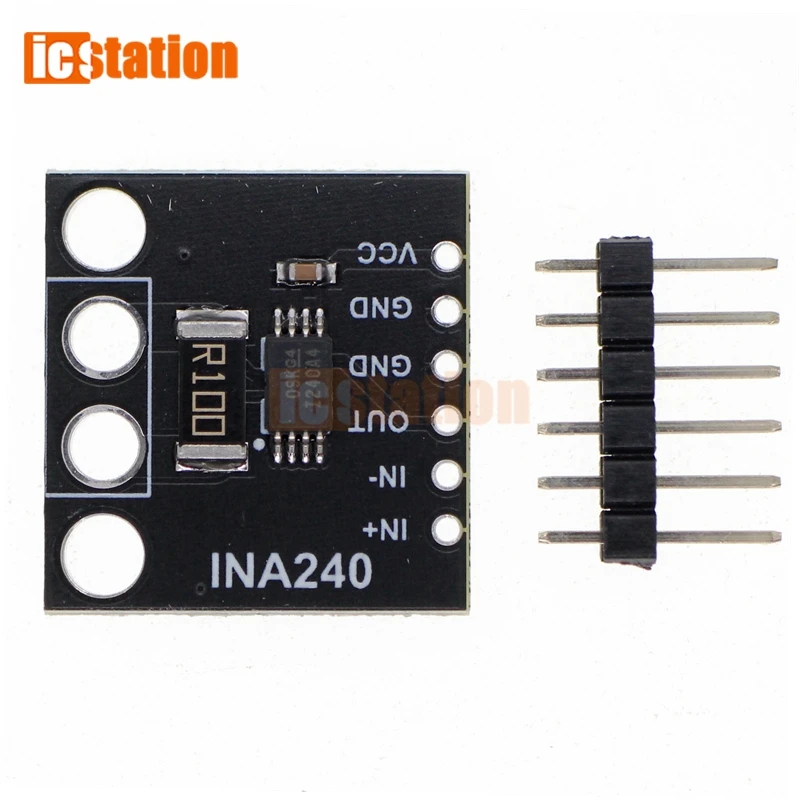 INA240 Module INA240A1 current detection amplifier current monitoring dual Way Current Collection