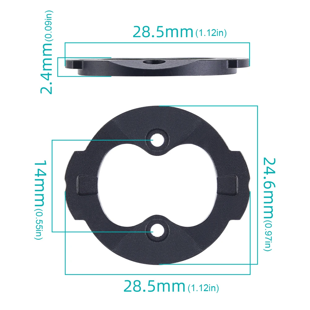 Bike Stopwatch Holder Base Male Seat Repair Parts Bike Computer Bracket Base Repair Broken Part for Garmin 540/840 Replacement