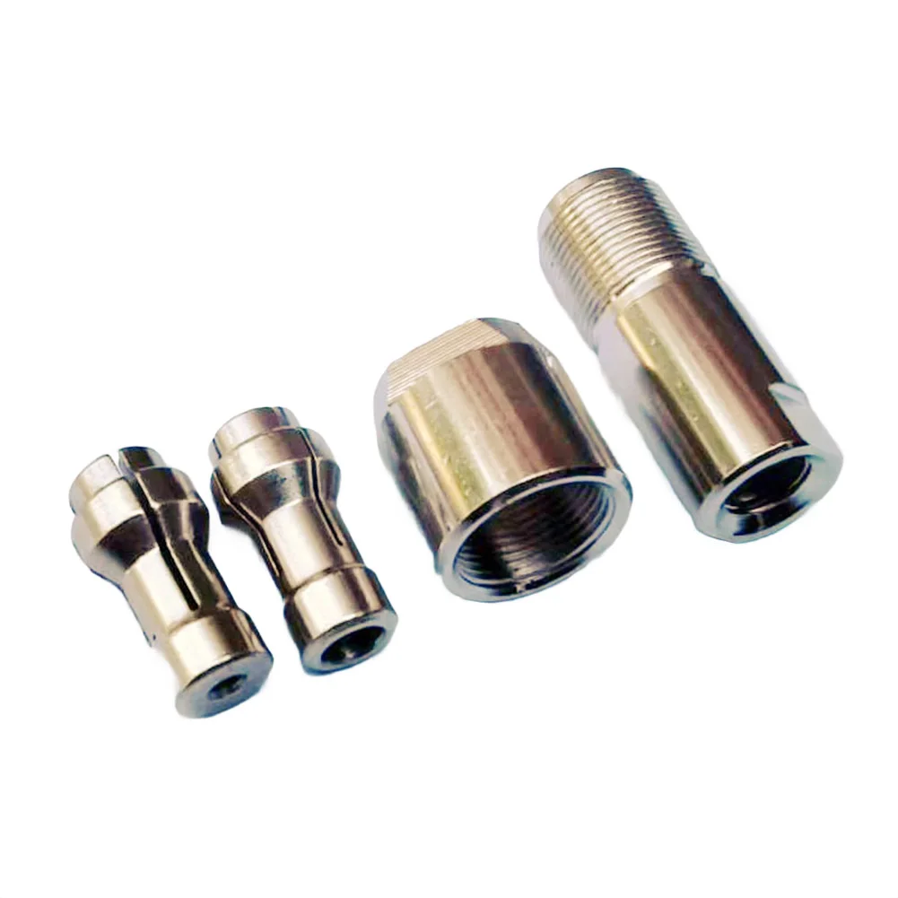 

Адаптер угловой шлифовальной машины 100 типа с резьбой M10, модифицированный в использовании, прямой шлифовальный патрон с диаметром внутреннего отверстия 3 мм и 6 мм.