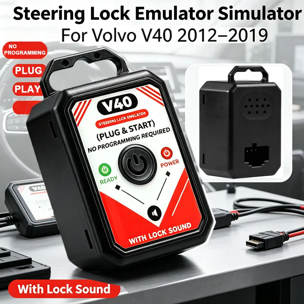 Steering Lock Emulator for Volvo V40 2012-2019 ESL ELV Simulator No Programming Plug and PLAY