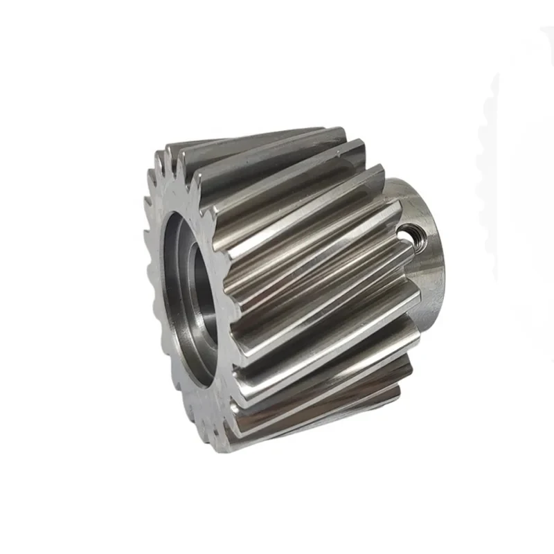 High Precision M2 Ground Tooth Helical Drive Gear Heavy Load Mechanical Transmission Part