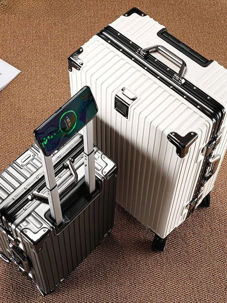 valise-de-voyage-a-cadre-en-aluminium-grande-capacite-roues-silencieuses-universelles-serrure-a-combinaison-24-pouces-bagage-pour-femmes-nouveau-modele-2026