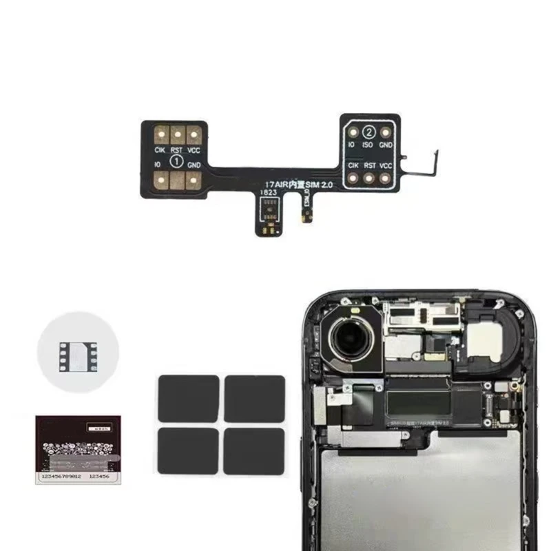  Quality eSIM to Double Card Adapter Tool Design for Modern Phones Steel Construction for Durability and Integration