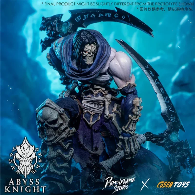 【السلع البقعة】الأصلي PEMCVFLAME STUDIO X COSERTOYS Darksiders 2 الموت المنقولة لعبة مجسمة جمع ABYSS KNIGHT AD-005 1/12