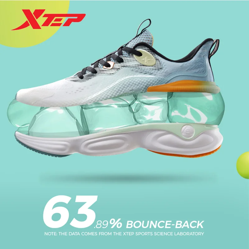 Xtep Engete Men's Shoes Running Shoes Spring Summer Shock Absorption Light Cushioning Sports Shoes Male neakers 878219110062