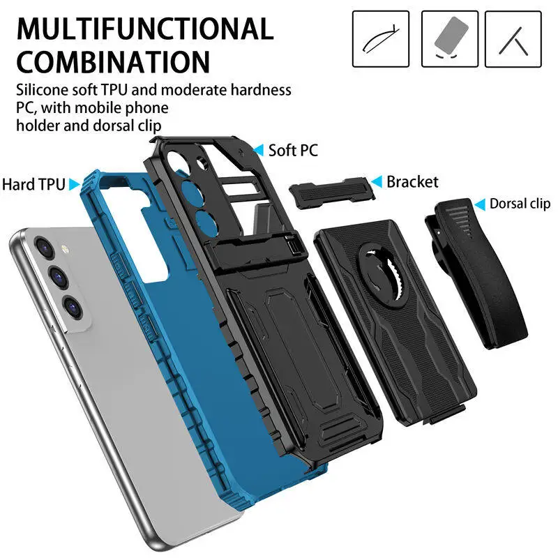 Voor Xiaomi Mi 11T 11 Pro Lite Poco X4 M4 M3 X3 Nfc Telefoon Case, drop-Resistant Back Clip Te Beschermen Camera Hard Cover