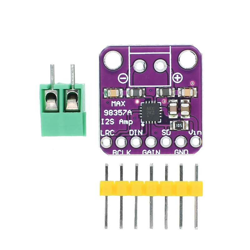 Max98357 I2S 3W Class D Amplifier Breakout Interface Dac Decoder Module Filterless Audio Board For Raspberry Pi