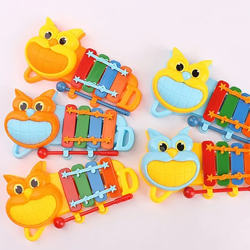 Cartoon Mini Hand Knocker Children's Plastic Percussion Instruments Children's Music Early Education Toys Kid's Toys Gift