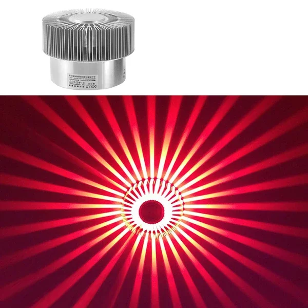 Home LED 3W Hall Walkway Porch Decor Lamp Sun Flower Creative LED Ceiling Lights