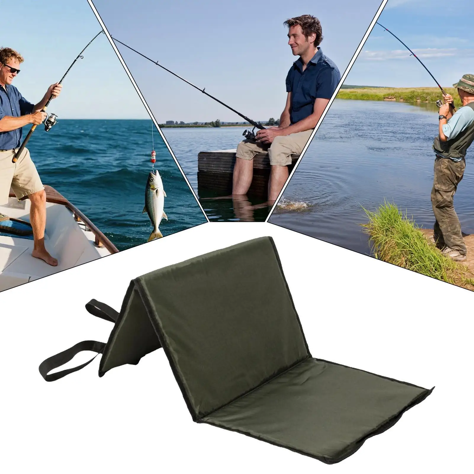 80x35x1cm Unhooking Mat 3 Layer Foldable Carp Landing Mat Fish Care Pad Protective Cushion For Outdoor Camping Fishing