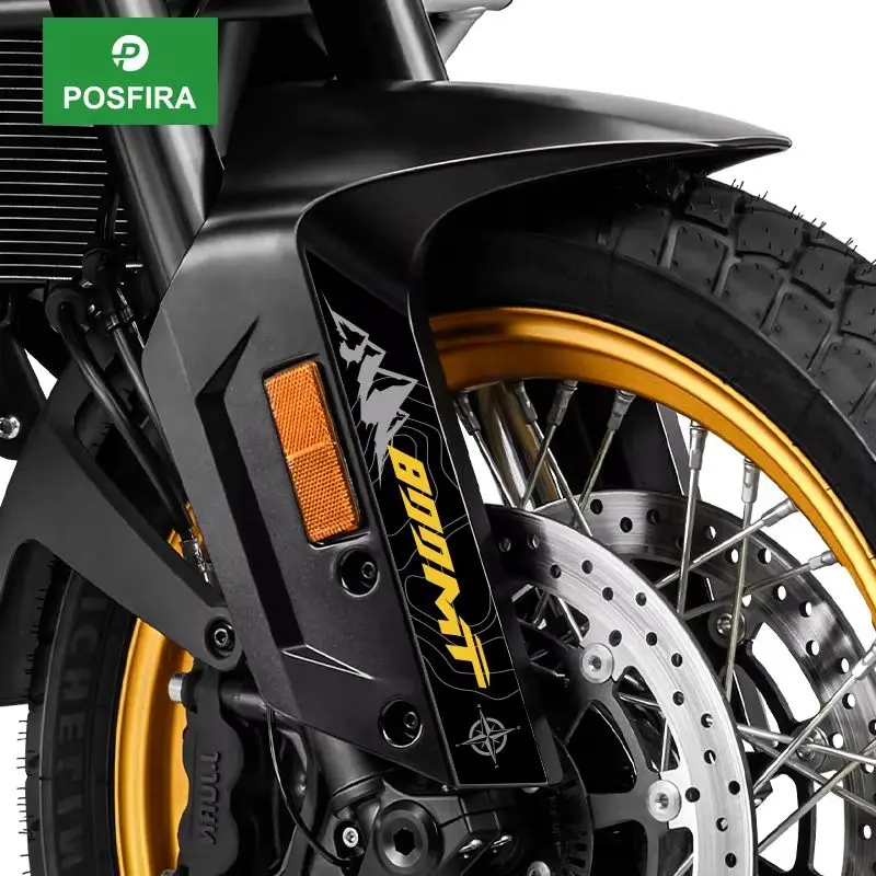 

POSFIRA Motorcycle Front Fender Stickers Vinyl Decal for CF Moto 800 MT CFMoto 800MT MT800 Explore Touring 2022-2025 Accessories