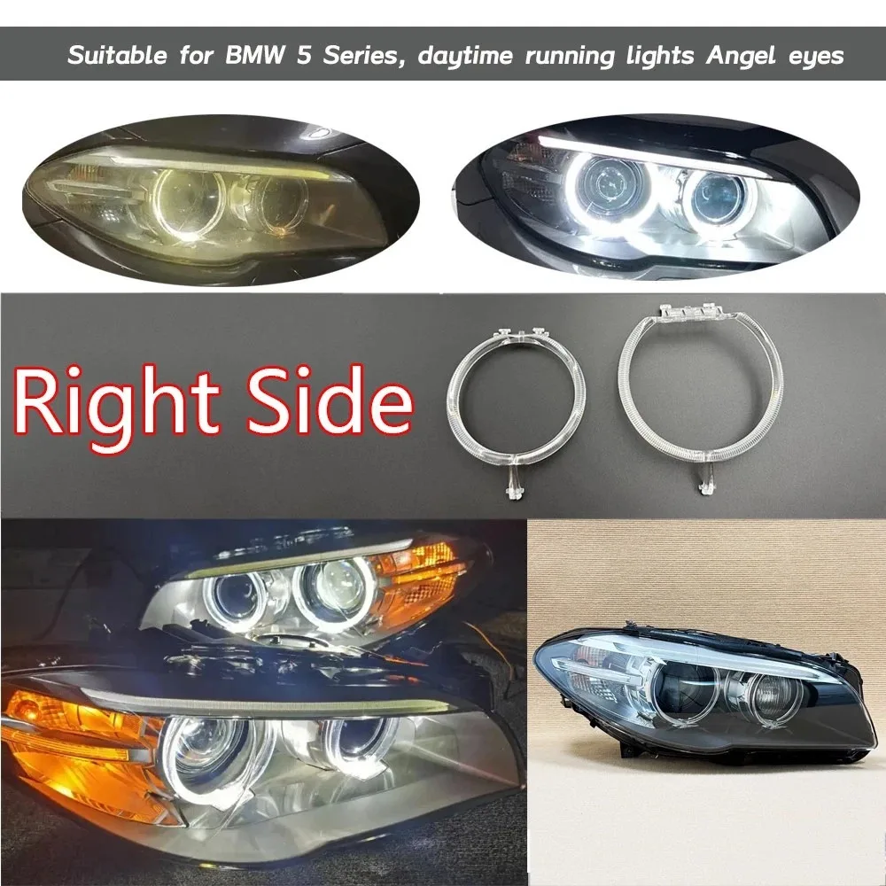 

High Quality For BMW 5 Series F18 F10 2014-2017 DRL Daytime Running Light Guide Angel Eye Guide Plate Tube Strip