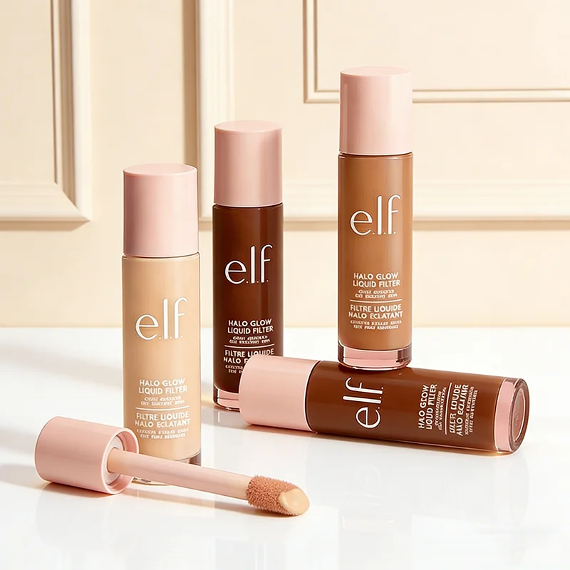 Base de Maquillaje Elf Soft, Transpirable, de Larga Duración, Control de Grasa, Sin Grumos, Natural, Unifica el Tono de Piel, para un Look Natural Diario