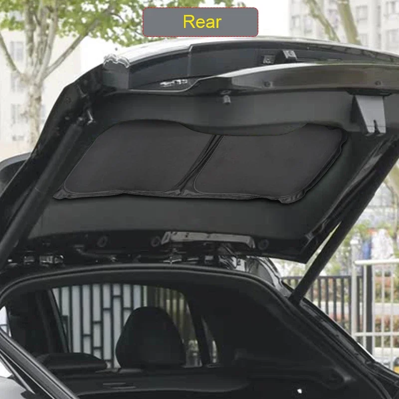 

For LYNK&CO 01 2020-Present Car Black Window Privacy Sunshade Anti-UV Heat Insulation Protect Cover Auto Interior Accessory