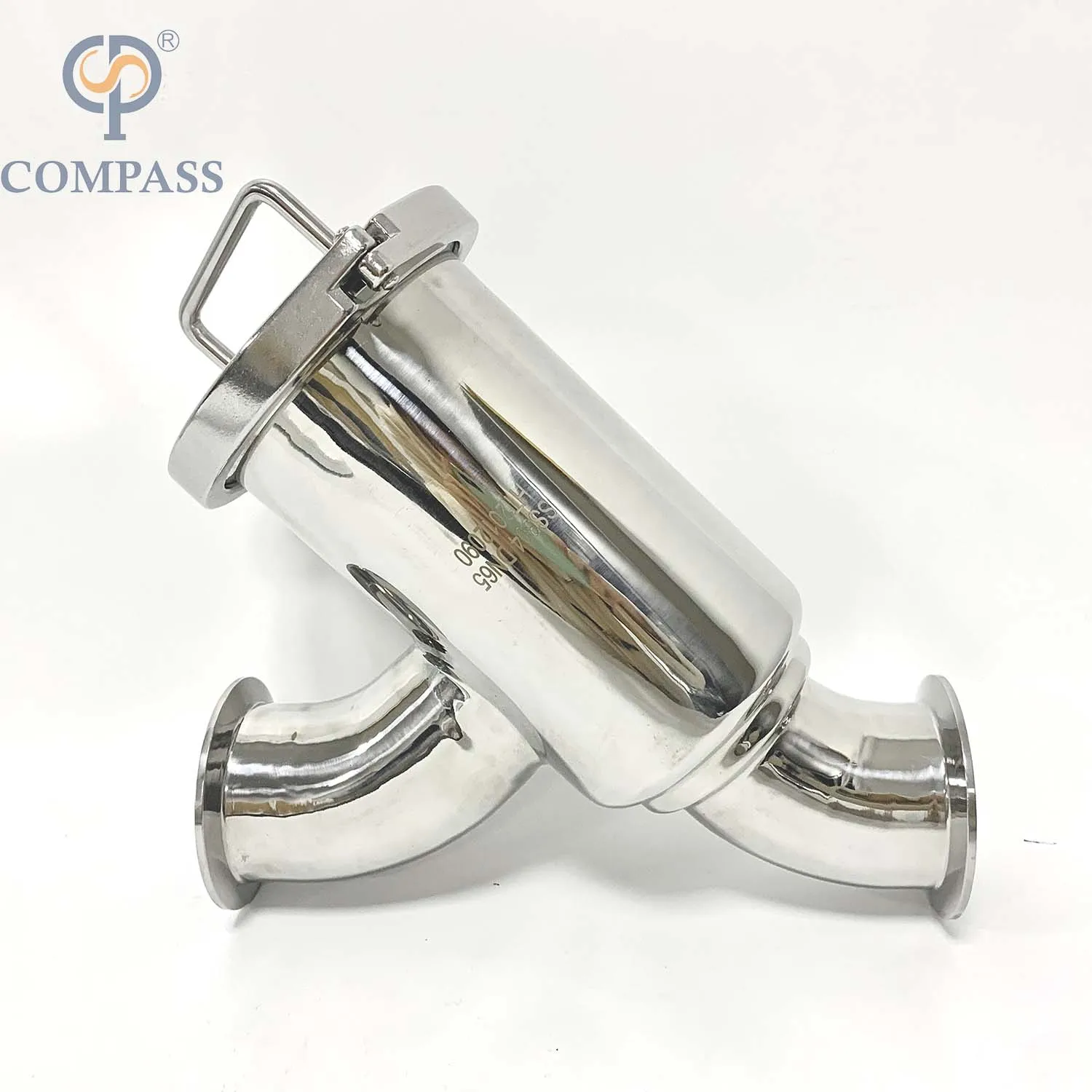 인기 판매 DN80 3인치 76.2MM 위생 스테인리스 스틸 용접 유니온 시트 글라스 (식품용)