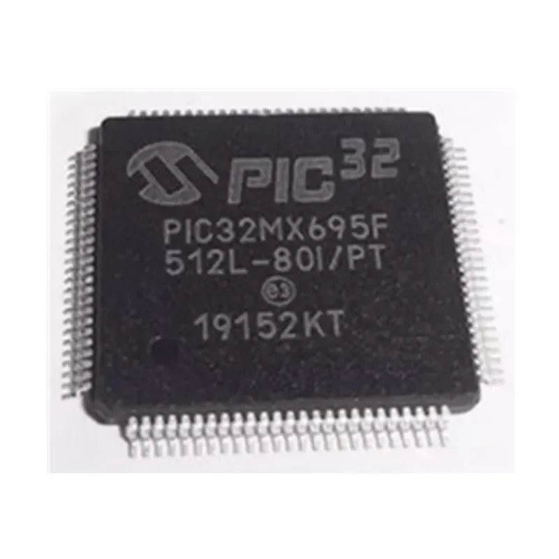 PIC32MX695F PIC32MX695F512L-80I/PT QFP100 Encapsulated Microcontroller  Electronic