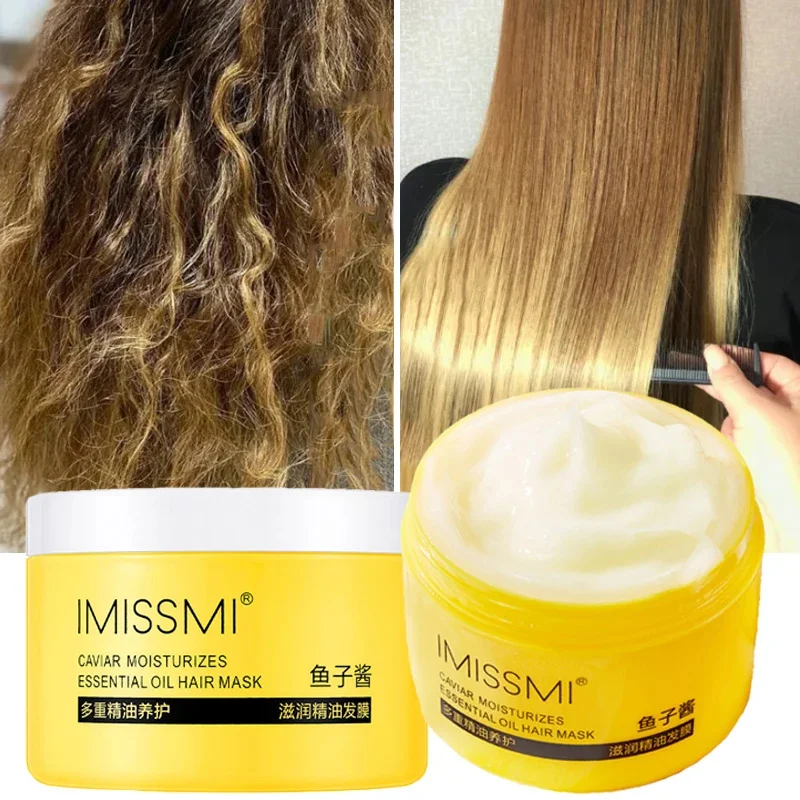 

Caviar Hair Mask Keratin Mask 5 Seconds Repairs Frizz Conditioner Prevent Hair Loss Magic Mask Moisturizer Smoothing 150/100ml