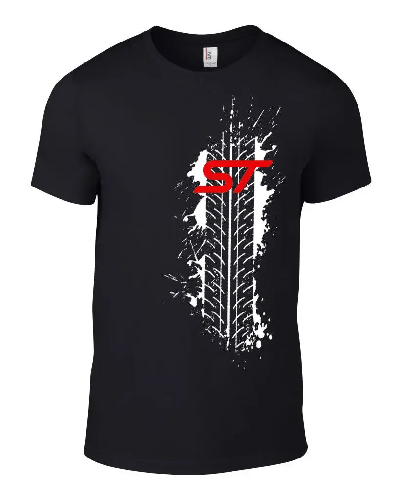 Amercian Car St Skid Mark Xmas Focus Fiesta Secret Santa Men  New Print Summer Awesome Shirts