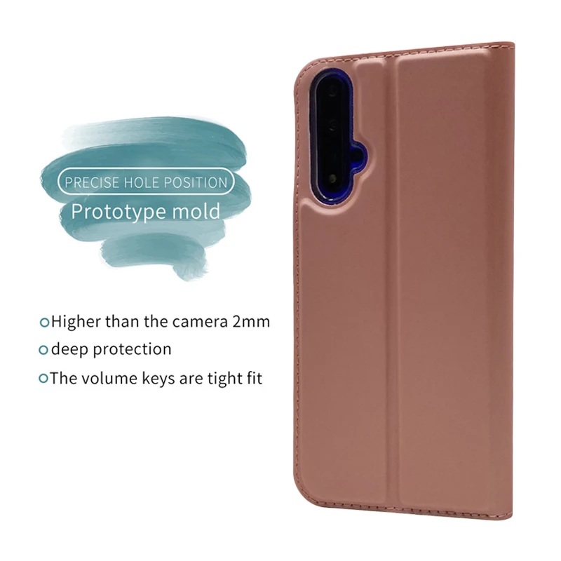 Per Honor20 custodia ZROTEVE Flip Wallet Cover in pelle Coque per Huawei Honor 20 Lite Pro 20i 20s custodie antiurto