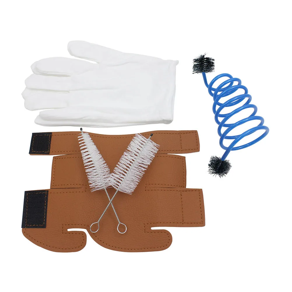 

1Set Trumpet Cleaning -Friendly Durable Brush Protective Cover Trumpet Maintenance Wind Instrument Supplies