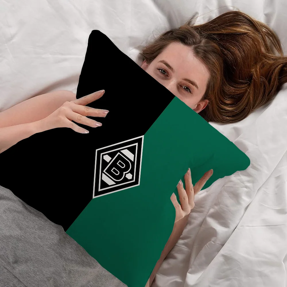 Cushion Cover Pillow Cover Pillowcase Cover for Pillow Fundas De Cojines Borussia M-monchengladbach Ornamental Pillows Home Sofa