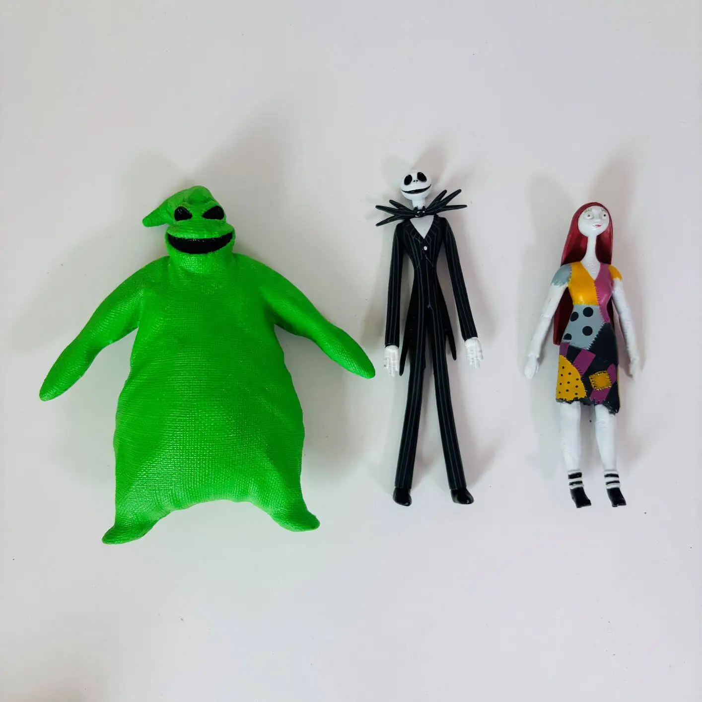 Disney Nightmare Before Christmas Articulated Action Figures Flexible Posable Miniatures Collection Model Toy Gift view 6