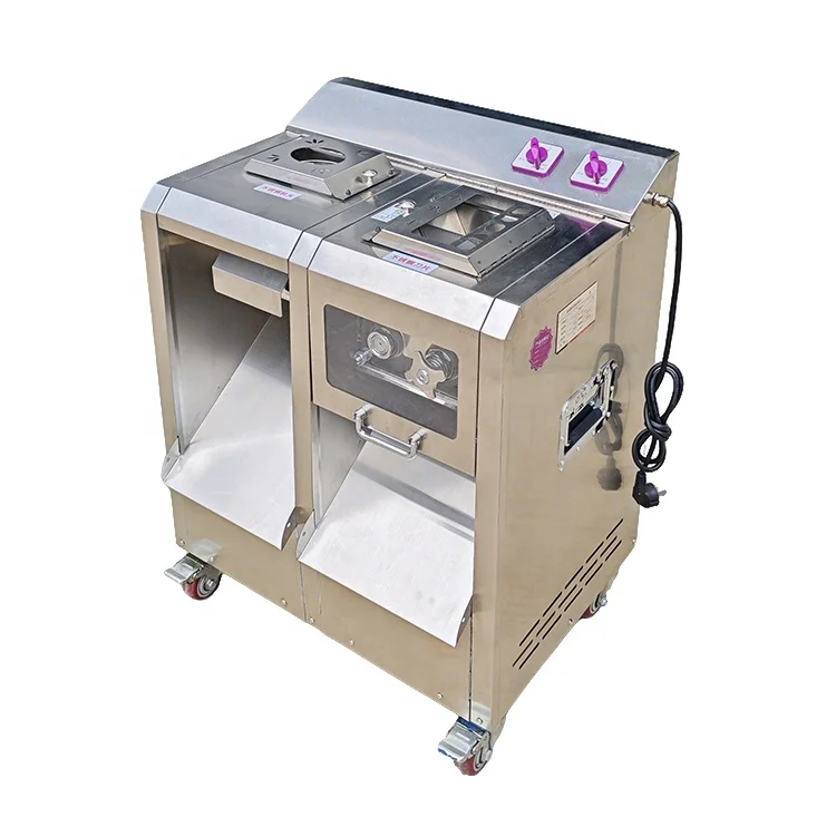 

Splash-proof 4kg/h Most practical commercial meat cutter Mini meat cutter Fresh beef jerky