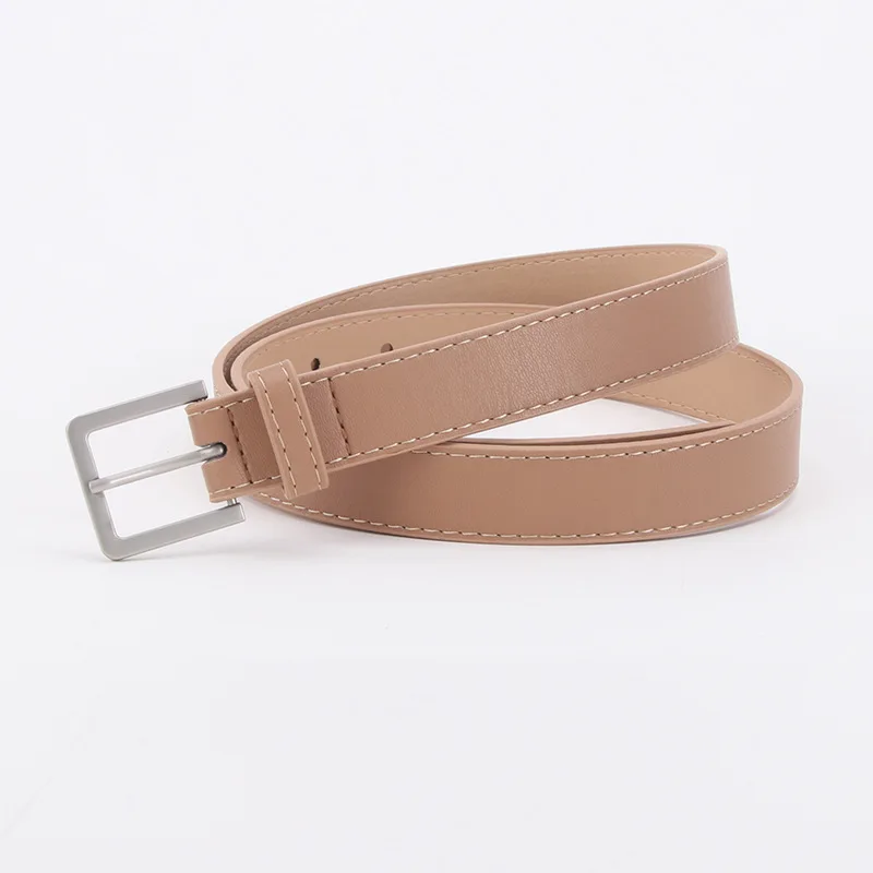 New Students Tide Belt Dress Maoni Decorative Belt Fashion Wind Women's Belts Metal Buckle Pin Belt Dress Jeans Wild Waistband