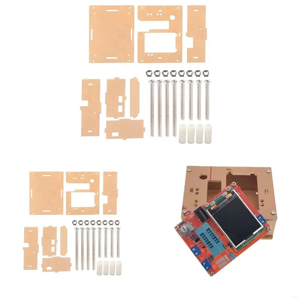 L43A Clear Acrylic Case Shell Housing Transistor Tester Capacitance Meter Diy