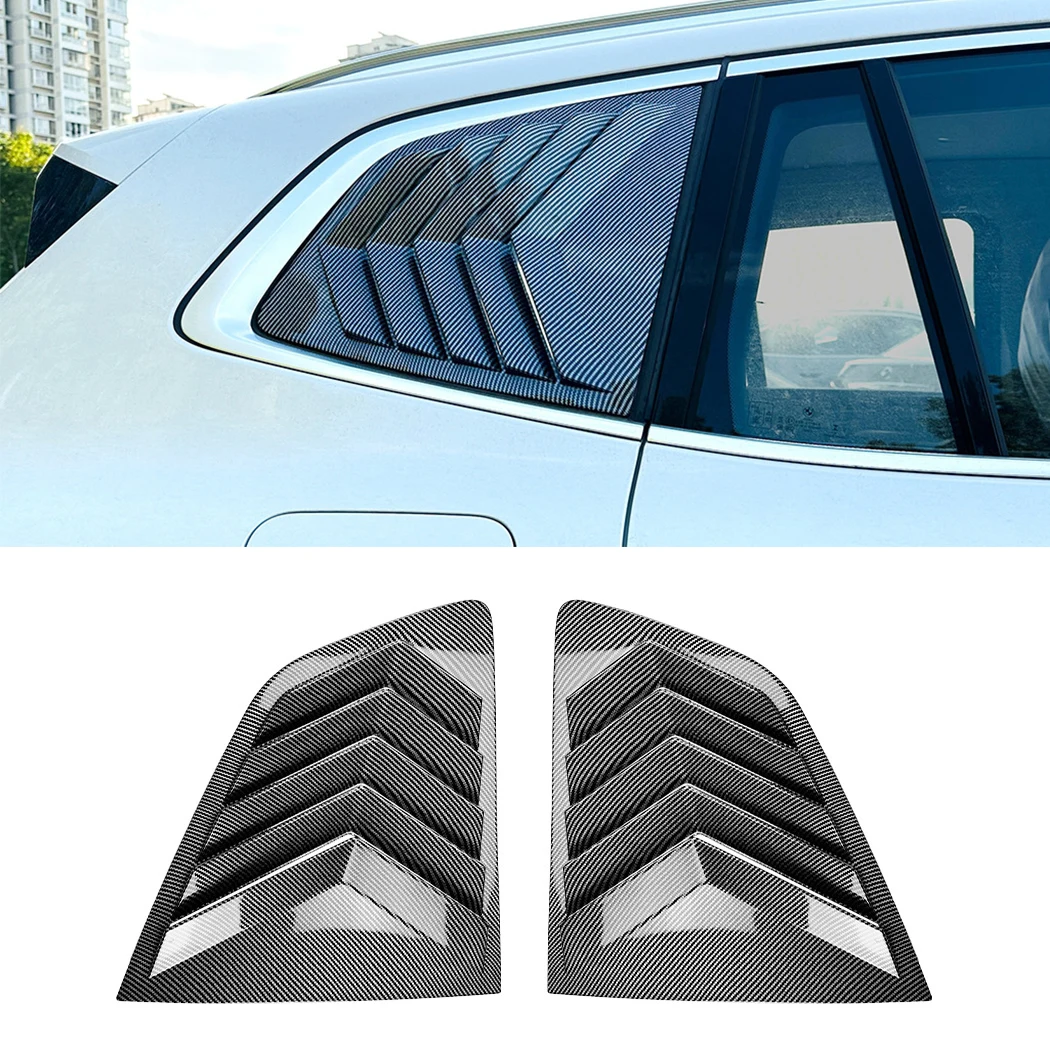 

Car Rear Side Window Louver Air Vents Windshield Decoration Cover For BMW X3 G01 2018-2024