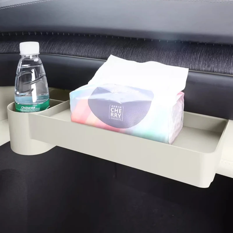 

Ящик для хранения чашек для воды второго пилота для NIO ES6 EC6 2023-2025, маленькая настольная доска с центральным управлением, модифицированные аксессуары для салона автомобиля