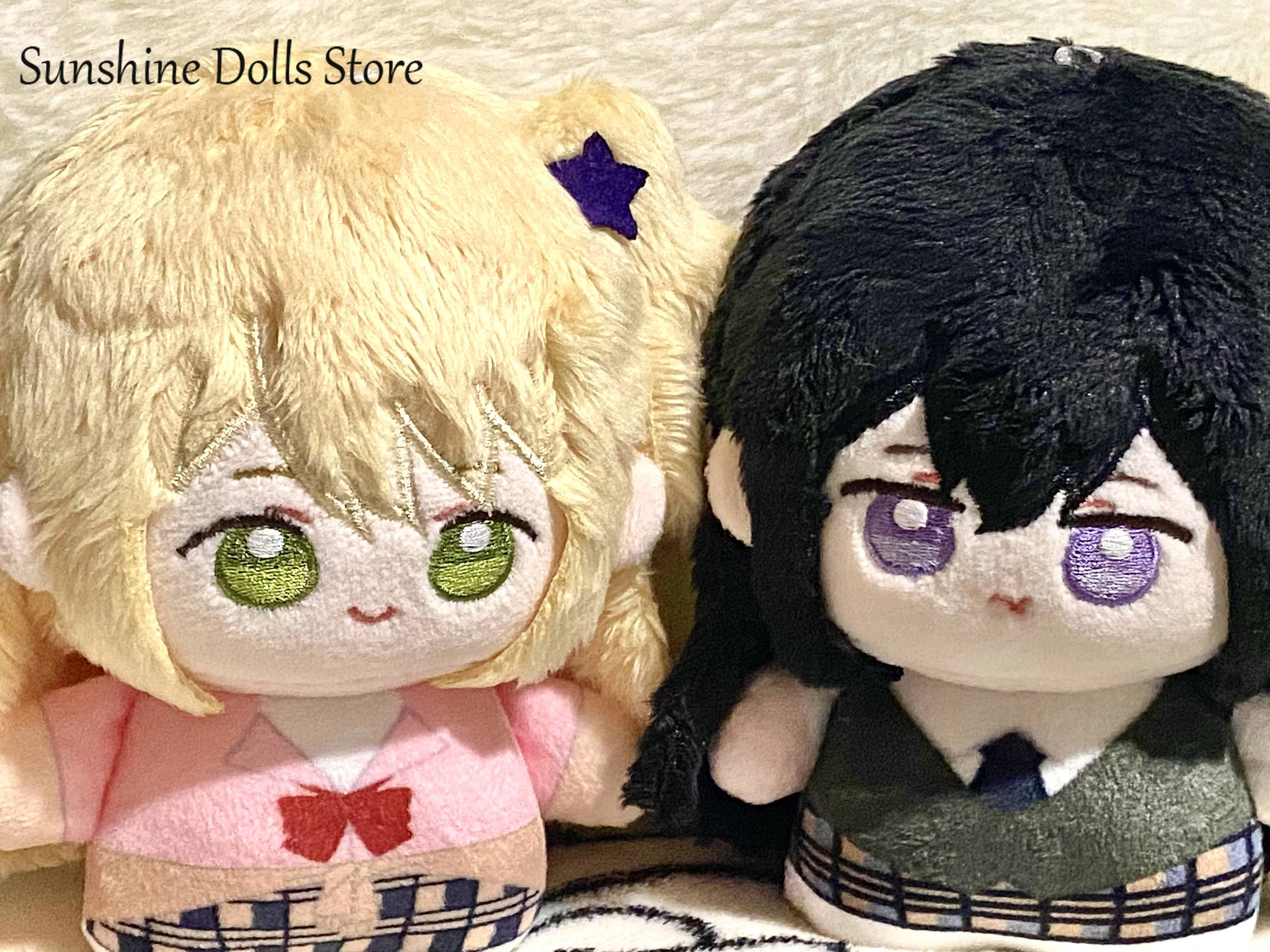 

Anime Aihara Yuzu Aihara Mei Kawaii 10cm Printed Doll Cute Plush Stuffed Starfish Body Pendant Toys Bag Ornament Birthday Gift