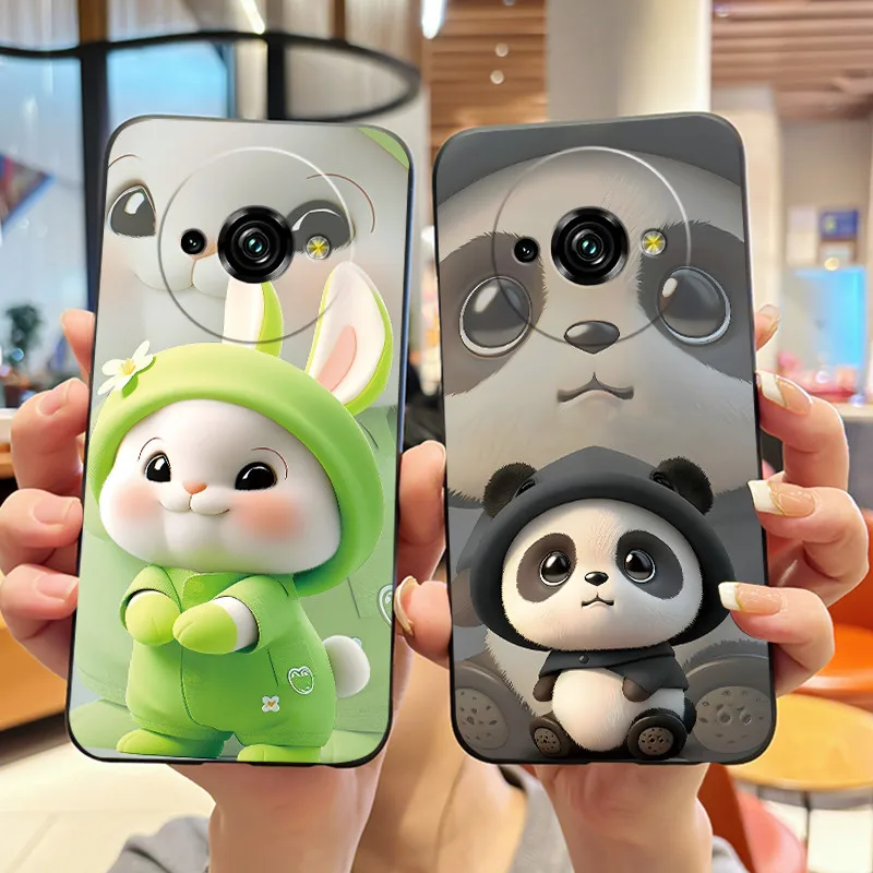 Funda de silicona negra suave para teléfono Oukitel C59/C59 Pro, carcasa a prueba de golpes, cubierta con diseño romántico y hermoso de luz de luna en la playa