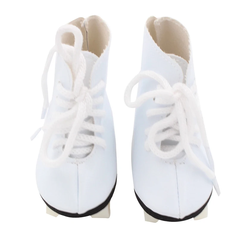 8 ซม.ตุ๊กตา Roller Skates สําหรับตุ๊กตาอเมริกัน 18 นิ้ว LACE-up น่ารัก Roller Skates รองเท้ารองเท้าสําหรับ 43 ซม.ทารกแรกเกิดและ OG, ตุ๊กตาสาว DIY