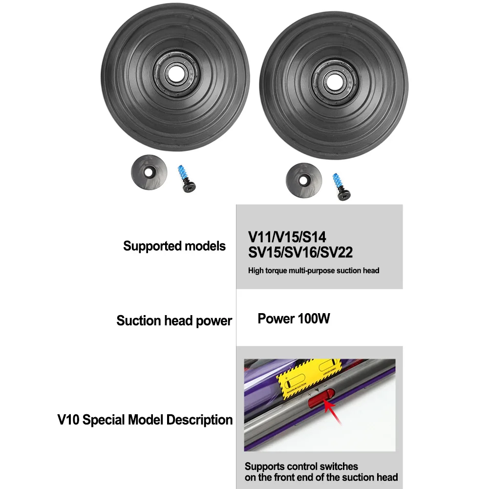 Take Care of Your Vacuum Cleaner and Floors with V Ball Wheel Cap Assembly 970100 05 for Dy son V11 V15 SV14 SV15