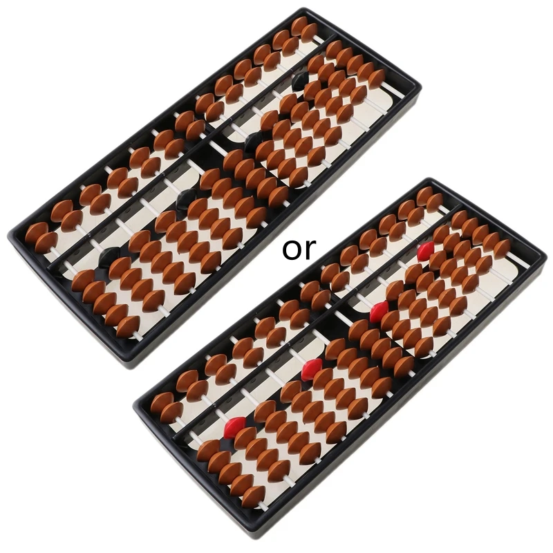 Plastic Abacus Soroban 13 Digits Kids Calculating Tool