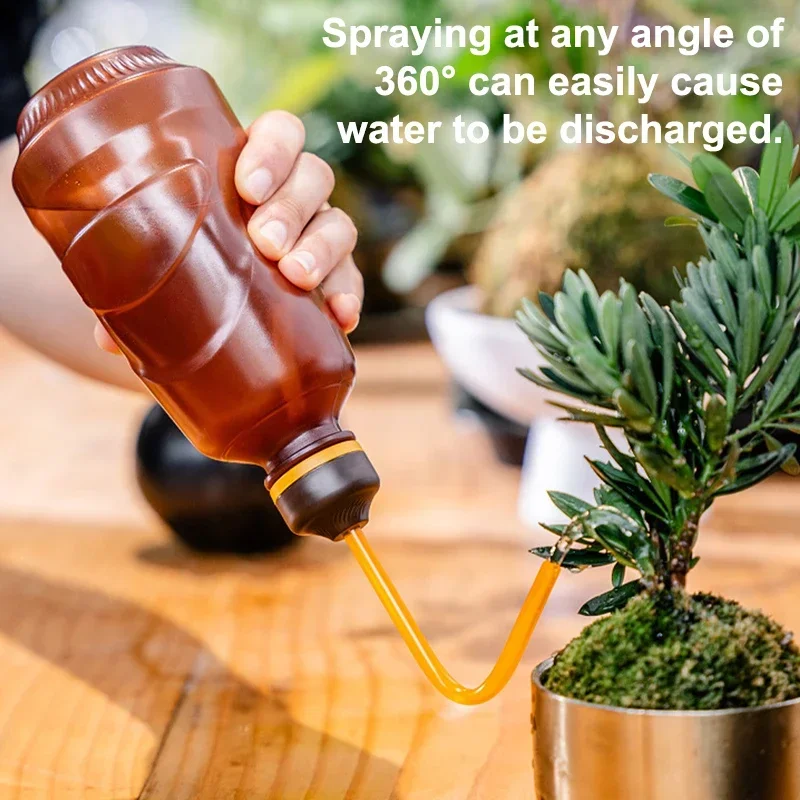 1 قطعة علبة سقاية صغيرة ، صنبور سقي الزجاجة ، علبة سقاية بونساي للشتلات الداخلية ، علبة سقاية بلاستيكية للمنزل #3