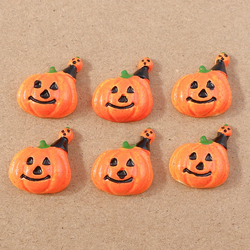 10 teile/los mischen niedlichen Halloween Tier flachen Rücken Harz Cabochons Scrap booking DIY handgemachten Schmuck Handwerk Dekoration Zubehör – Detail 6