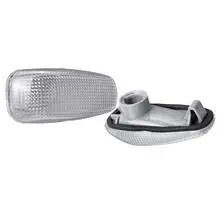 2PCS Replacement Side Wing Indicator Repeater Lens For Mercedes CLK E SLK V Class Sprinter Vito Car Lamp Cover