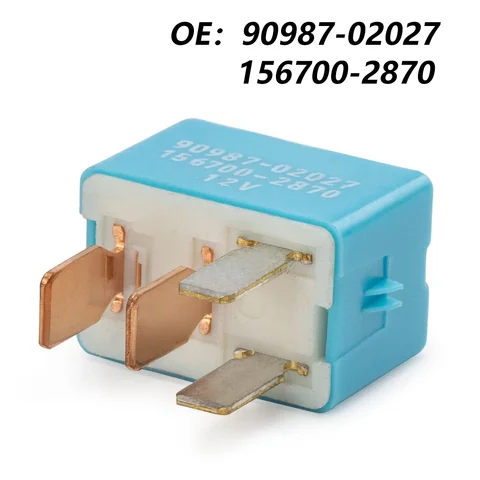 2 шт. оригинальное реле для Toyota 90987-02027 156700-2870 28300-21020 156700-4190 4-контактный 12 В