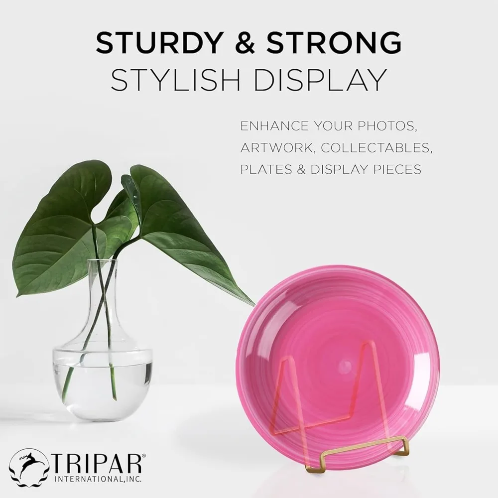 Supporto quadrato in metallo dorato veneziano da 4 pollici, cavalletto in filo quadrato, piccolo supporto per foto, piccolo supporto per libri per tavolo, display