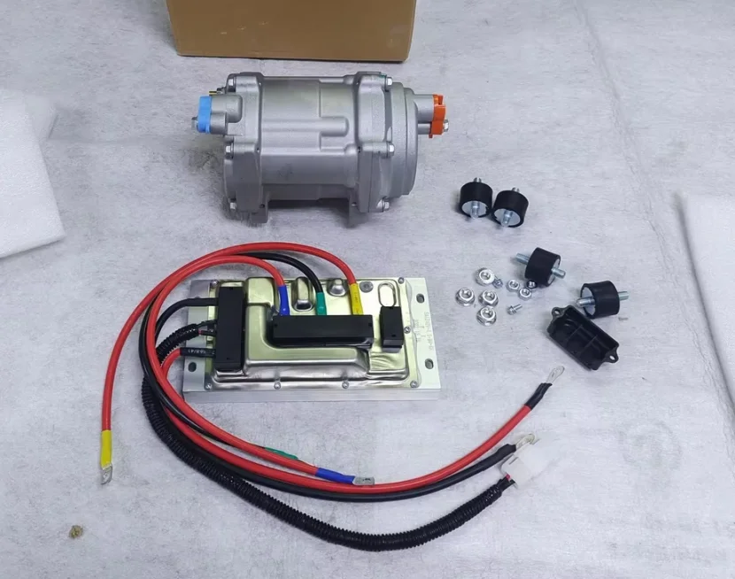 

Scroll Type air Compressor Universal Electric Car Ac Compressor Air Conditioning Scroll R134a R1234yf 12v 24v 48v
