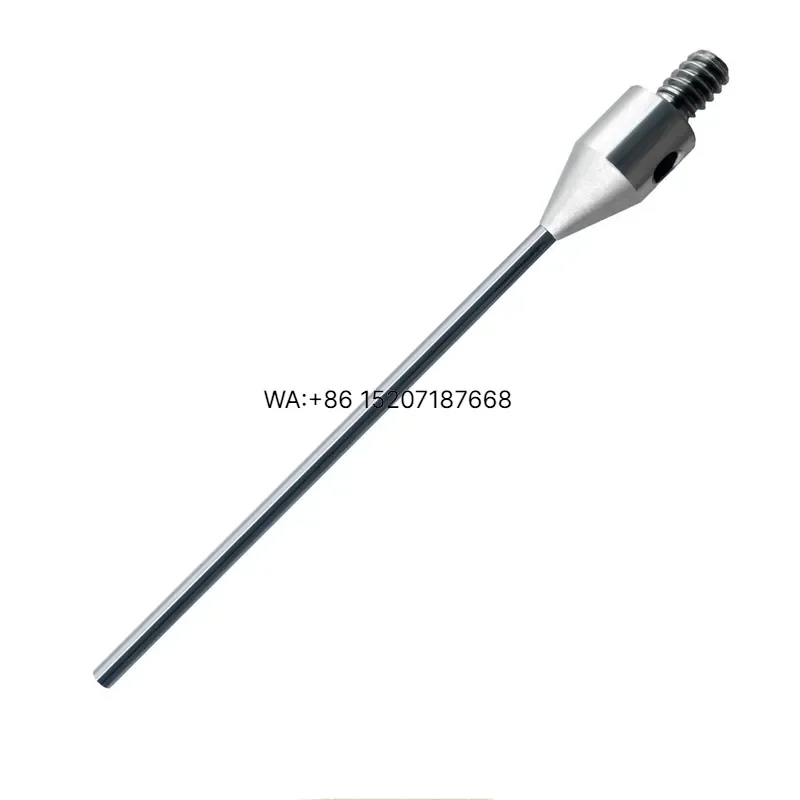Wmwmnu for M2 Tungsten Carbide Ruby Ball Ceramic Probe Stylus 35.5mm Length 1mm Tip CNC CMM 3D Precision Positioning Stylus