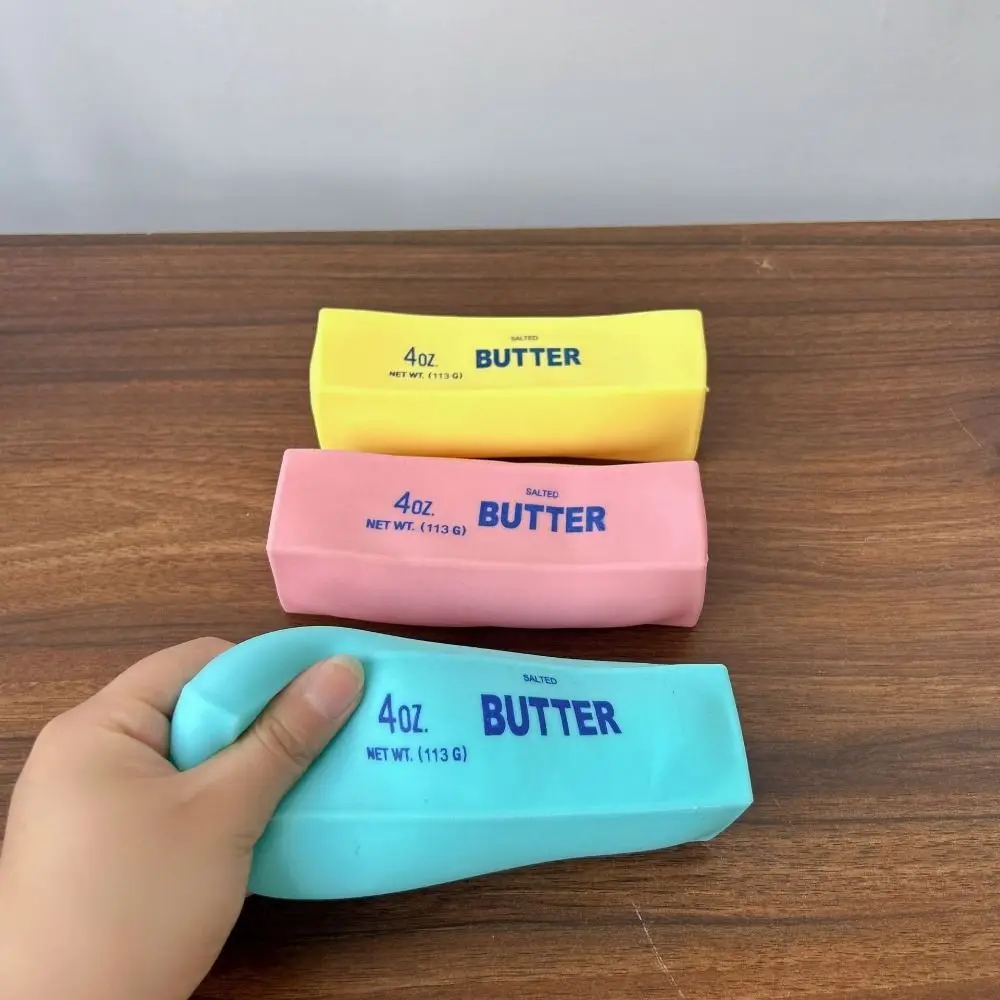 Maltose Butter Stick Squeezing Super Soft Hand Relax Slow Rebound Fidget Comfortable Anxiety Relief Butter Stick Squishy